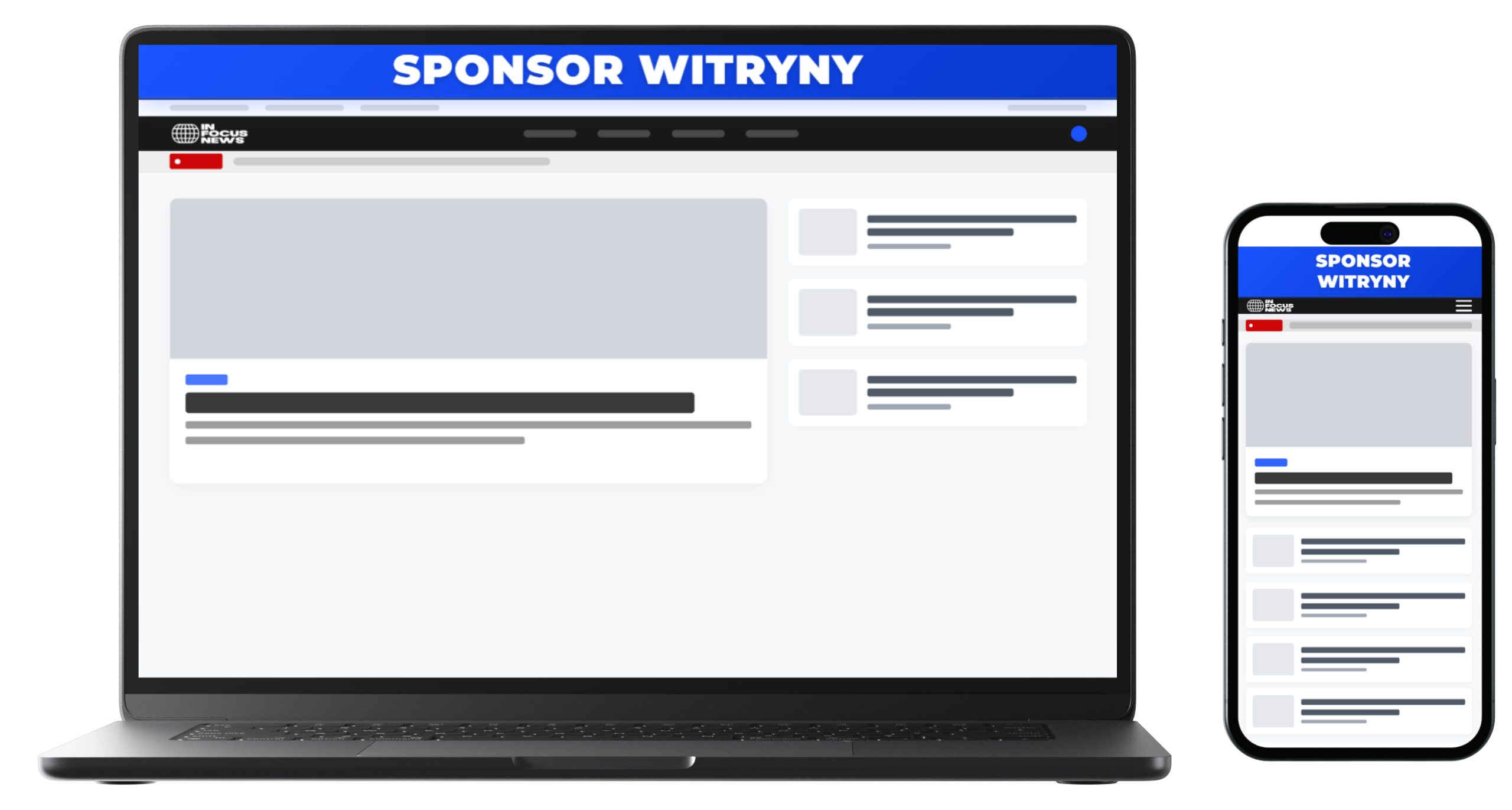 Wizualizacja Banera Sponsorskiego WWW